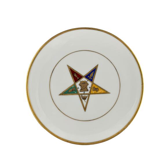 Vintage Thomas Bavaria Hand Painted  Decorative Plate Easter Star - Picture 1 of 3